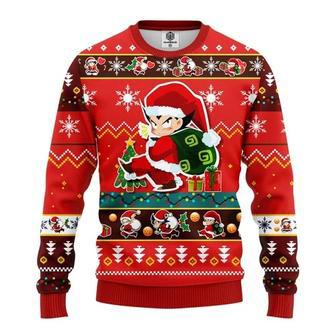 Dragon Ball Red Anime Christmas Ugly Christmas Sweater | Favorety DE