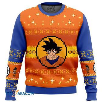 Dragon Ball Z Goku Christmas Gift For Fan Anime Christmas Ugly Sweater | Favorety