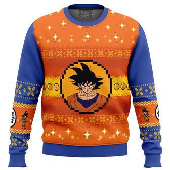 Dragon Ball Z Goku Christmas Ugly Christmas Sweater | Favorety CA