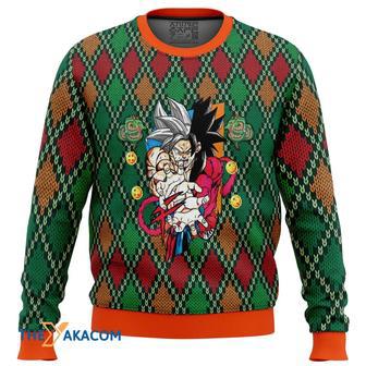 Dragon Ball Z Goku Gift For Fan Anime Christmas Ugly Sweater | Favorety CA