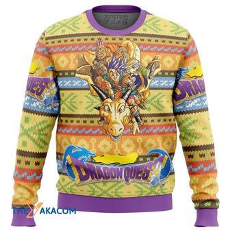 Dragon Quest alt Custom Gift For Fan Anime Christmas Ugly Sweater | Favorety CA