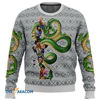 Dragonball Z Play with the Dragon Gift For Fan Anime Christmas Ugly Sweater | Favorety DE