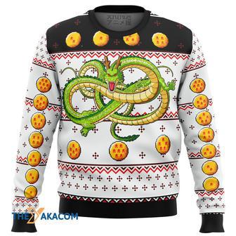 Dragonball Z Shenron Gift For Fan Anime Christmas Ugly Sweater | Favorety DE