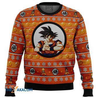 Dragonball Z Son Goku Gift For Fan Anime Christmas Ugly Sweater | Favorety DE