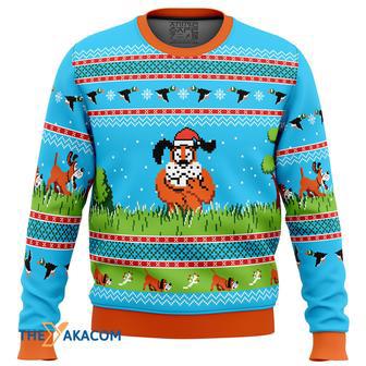 Duck Hunt Gift For Fan Anime Christmas Ugly Sweater | Favorety AU