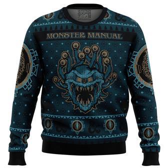 Dungeons & Dragons Monster Manual Ugly Christmas Sweater | Favorety