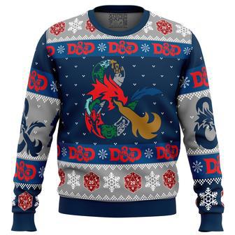 Dungeons & Dragons Ugly Christmas Sweater | Favorety AU