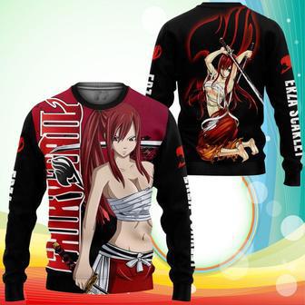 Erza Scarlet Sweatshirt Fairy Tail Anime Sweater | Favorety UK