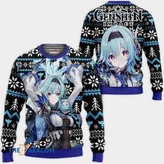 Eula Lawrence Gift For Fan Anime Christmas Ugly Sweater | Favorety