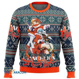 Evangelion Alt Gift For Fan Anime Christmas Ugly Sweater | Favorety DE