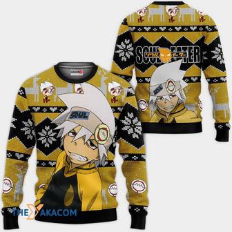 Evans Symbol Anime Soul Eater Custom Gift For Fan Anime Christmas Ugly Sweater | Favorety CA