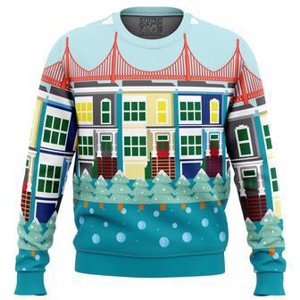 Everywhere Full House Ugly Christmas Sweater | Favorety