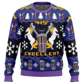 Excellent Bill and Ted Ugly Christmas Sweater | Favorety UK