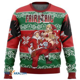 Fairy Tail Gift For Fan Anime Christmas Ugly Sweater | Favorety CA