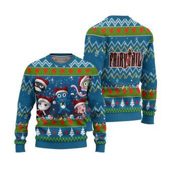 Fairy Tail Happy and Friend Ugly Christmas Sweater | Favorety CA