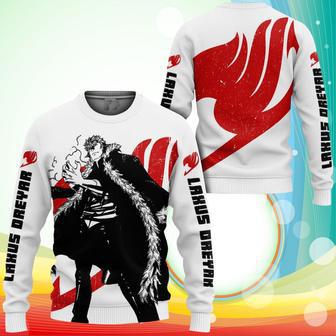 Fairy Tail Laxus Dreyar Sweatshirt Silhouette Anime Printed Sweaters | Favorety UK