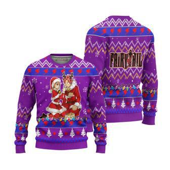 Fairy Tail Ugly Christmas Sweater Natsu x Lucy | Favorety AU