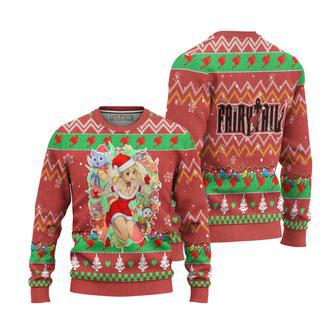 Fairy Tail Ugly Christmas Sweater Pink | Favorety