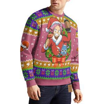 Fairy Tails Natsu Dragneel Ugly Christmas Sweater | Favorety