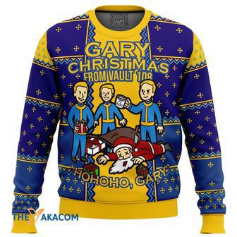 Fallout Gary Gift For Fan Anime Christmas Ugly Sweater | Favorety