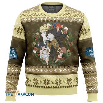 Familia Myth DanMachi Gift For Fan Anime Christmas Ugly Sweater | Favorety AU