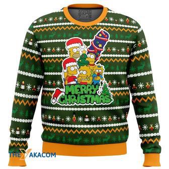 Family Tradition The Simpsons Gift For Fan Anime Christmas Ugly Sweater | Favorety AU