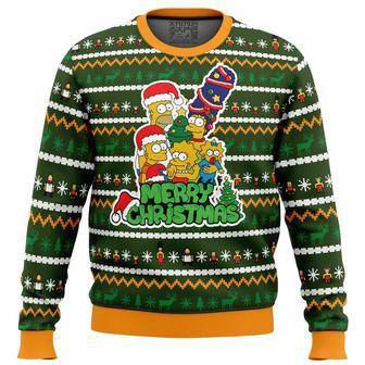 Family Tradition The Simpsons Ugly Christmas Sweater | Favorety