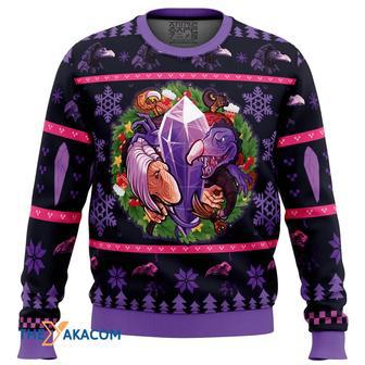 Fantasy Puppet Christmas Dark Crystal Gift For Fan Anime Christmas Ugly Sweater | Favorety UK