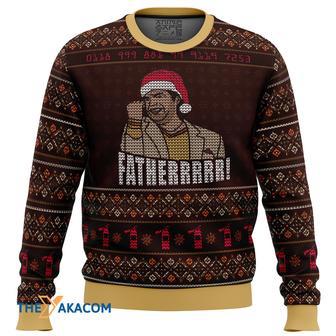 Fatherrrr The IT Crowd Gift For Fan Anime Christmas Ugly Sweater | Favorety UK