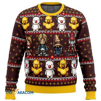 Final Fantasy Classic Gift For Fan Anime Christmas Ugly Sweater | Favorety AU