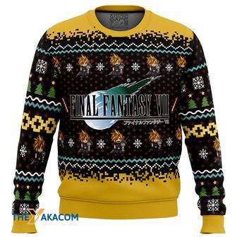 Final Fantasy VII Gift For Fan Anime Christmas Ugly Sweater | Favorety