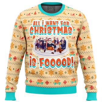 Food Wars Culinary Academy Ugly Christmas Sweater | Favorety