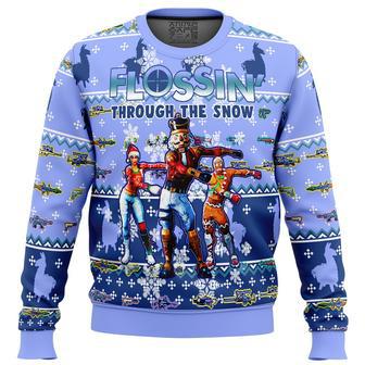 Fortnite Snow Floss Ugly Christmas Sweater | Favorety CA