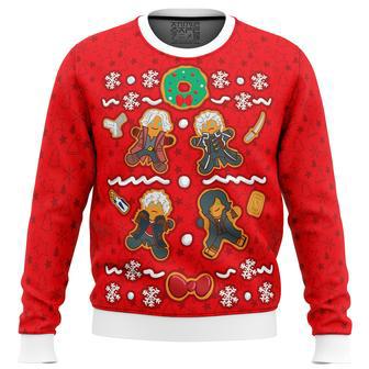 Fresh Baked Devil Hunters Devil May Cry Ugly Christmas Sweater | Favorety UK