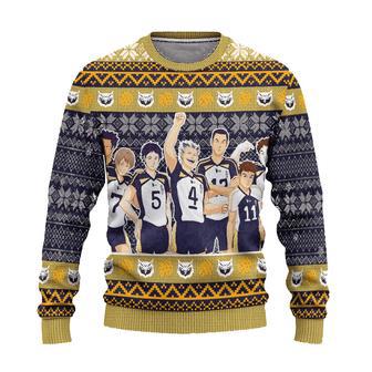 Fukurodani Academy Ugly Christmas Sweater Haikyuu Anime Xmas Gift | Favorety DE