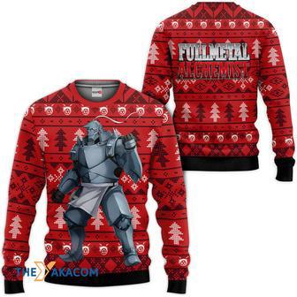 Fullmetal Alchemist Alphonse Elric Custom Gift For Fan Anime Christmas Ugly Sweater | Favorety DE