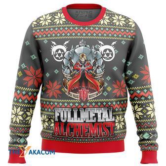 Fullmetal Alchemist Alt Gift For Fan Anime Christmas Ugly Sweater | Favorety AU