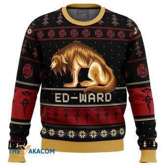 Fullmetal Alchemist Chimera Nina Tucker Ed-ward Custom Gift For Fan Anime Christmas Ugly Sweater | Favorety UK