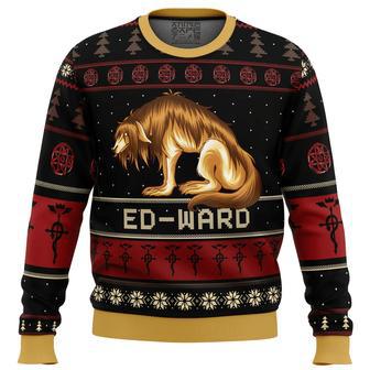 Fullmetal Alchemist Chimera Nina Tucker Ed-ward Ugly Christmas Sweater | Favorety AU