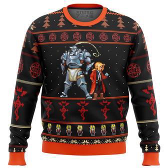 Fullmetal Alchemist Elrics Sprites Ugly Christmas Sweater | Favorety AU