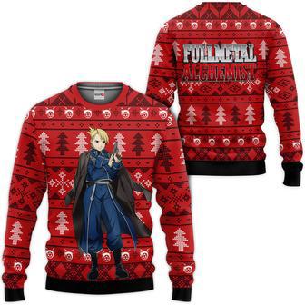 Fullmetal Alchemist Riza Hawkeye Custom Anime Ugly Christmas Sweater | Favorety DE