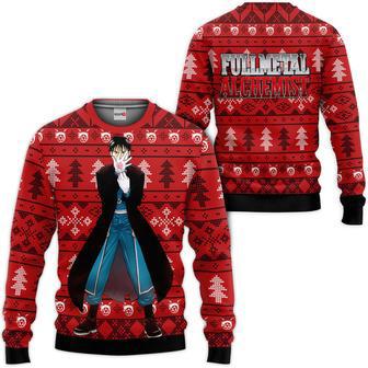 Fullmetal Alchemist Roy Mustang Custom Anime Ugly Christmas Sweater | Favorety DE