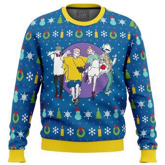 Fun Walk Jujutsu Kaisen Ugly Christmas Sweater | Favorety AU