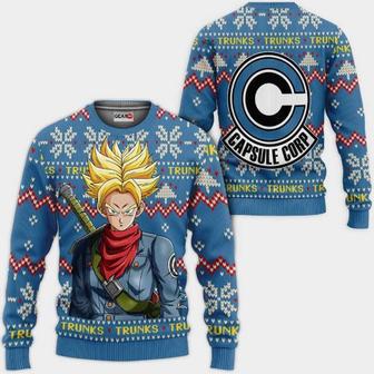 Future Trunks Anime Dragon Ball Xmas Ugly Christmas Knitted Sweater | Favorety AU