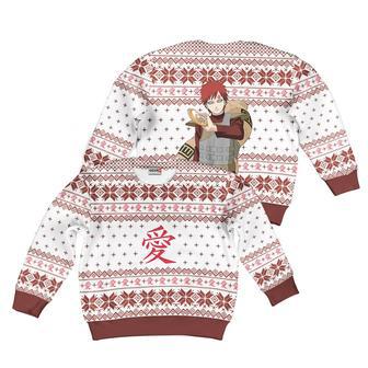 Gaara Kids Ugly Christmas Sweater Custom For Anime Fans | Favorety UK