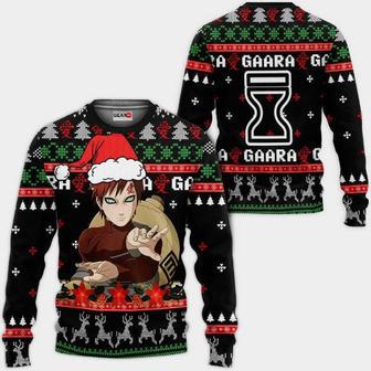 Gaara Nrt Anime Xmas Ugly Christmas Knitted Sweater | Favorety CA