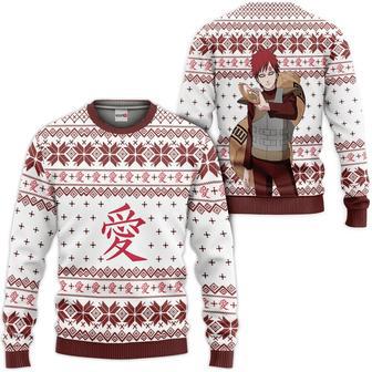 Gaara Ugly Christmas Sweater Custom For Anime Fans | Favorety UK