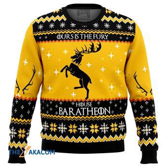 Game of Thrones House Baratheon Gift For Fan Anime Christmas Ugly Sweater | Favorety