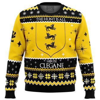 Game of Thrones House Clegane Ugly Christmas Sweater | Favorety AU