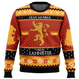 Game of Thrones House Lannister Ugly Christmas Sweater | Favorety AU